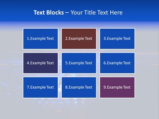 Glow Futuristic Black PowerPoint Template