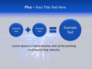 Glow Futuristic Black PowerPoint Template