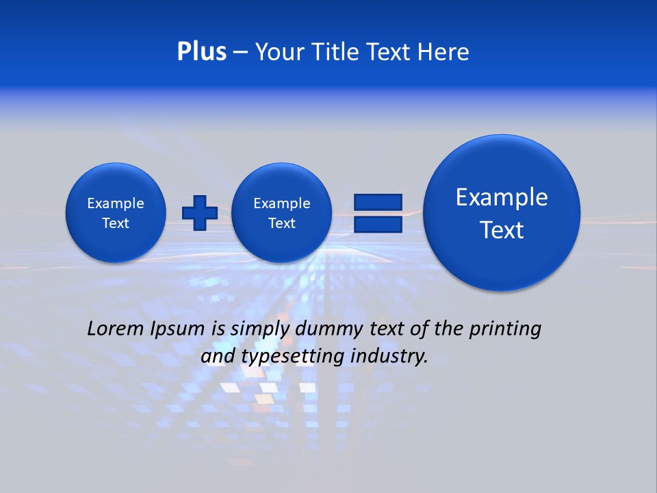 Glow Futuristic Black PowerPoint Template