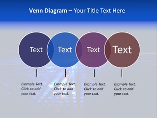 Glow Futuristic Black PowerPoint Template
