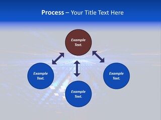 Glow Futuristic Black PowerPoint Template