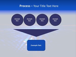 Glow Futuristic Black PowerPoint Template