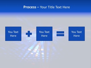 Glow Futuristic Black PowerPoint Template