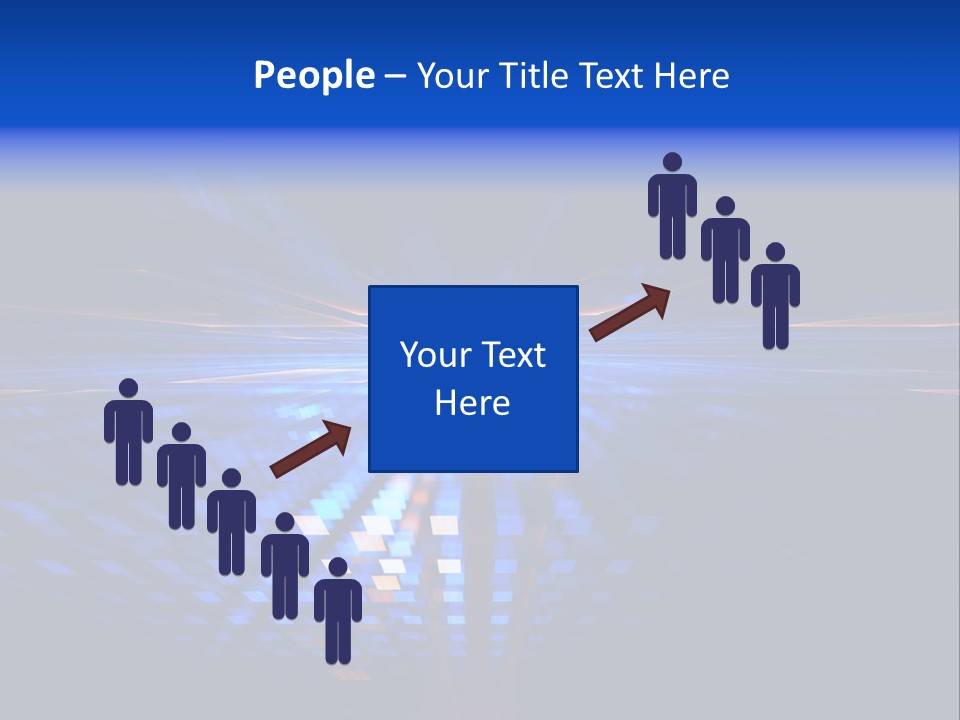 Glow Futuristic Black PowerPoint Template