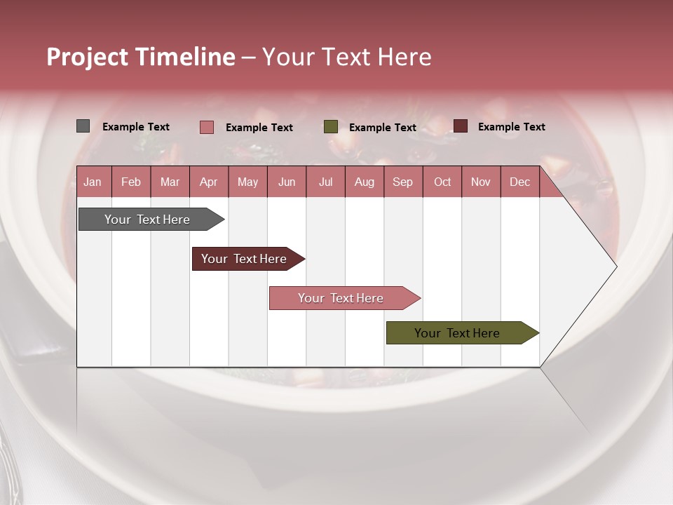 Beet Ukraine Cocktail PowerPoint Template