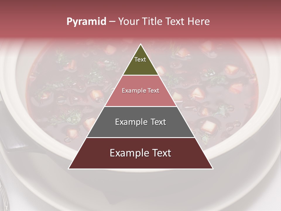 Beet Ukraine Cocktail PowerPoint Template