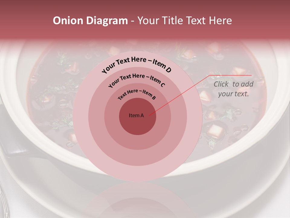 Beet Ukraine Cocktail PowerPoint Template