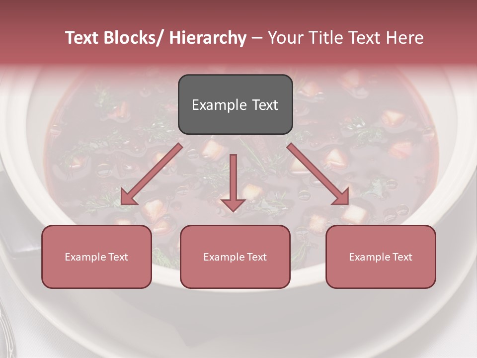Beet Ukraine Cocktail PowerPoint Template