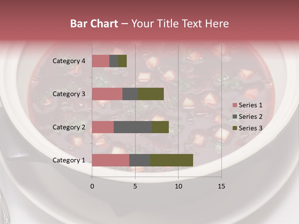 Beet Ukraine Cocktail PowerPoint Template