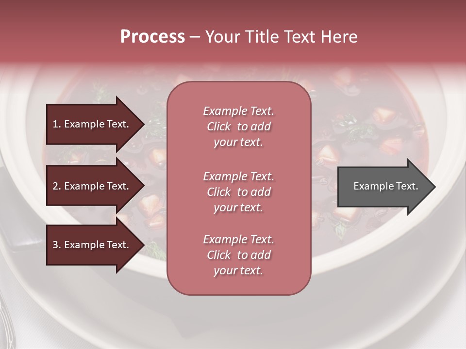Beet Ukraine Cocktail PowerPoint Template