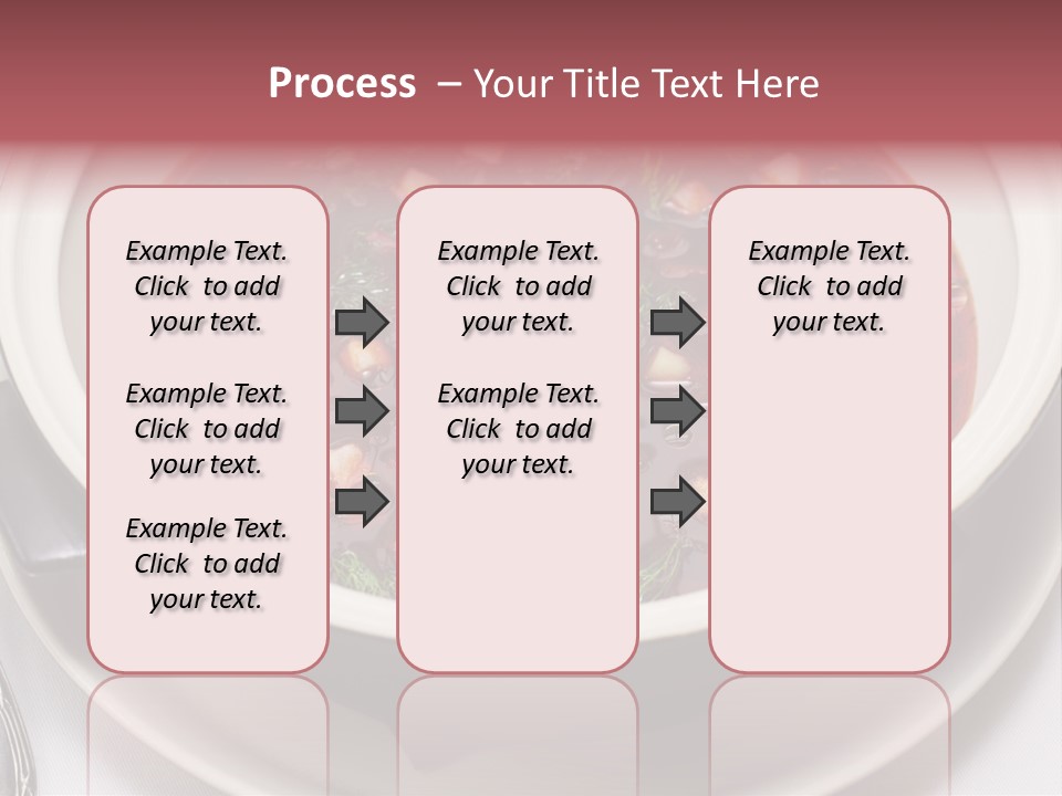 Beet Ukraine Cocktail PowerPoint Template