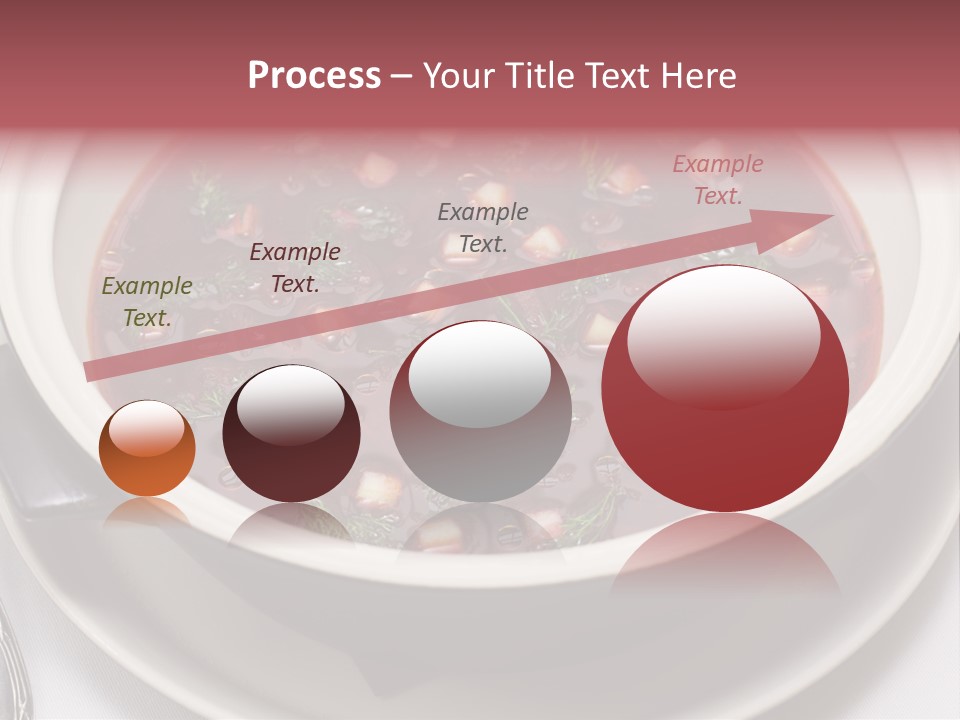 Beet Ukraine Cocktail PowerPoint Template