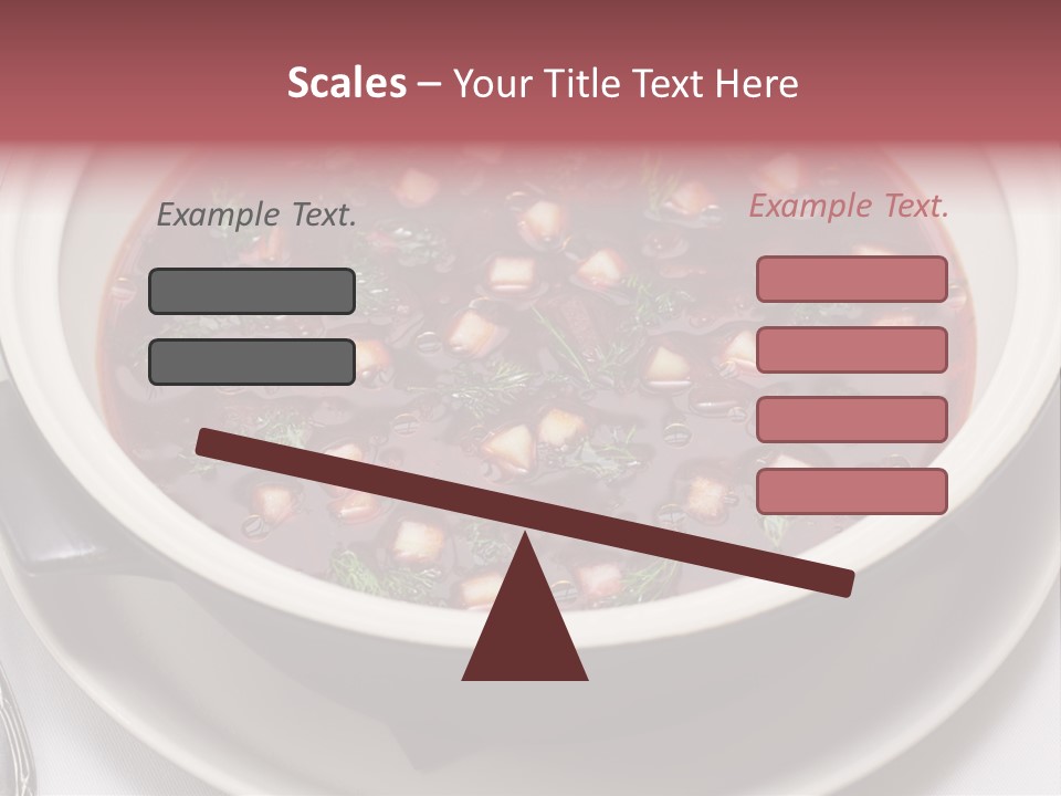 Beet Ukraine Cocktail PowerPoint Template
