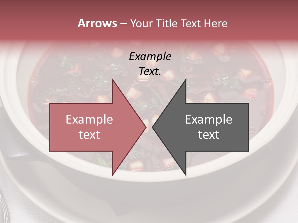 Beet Ukraine Cocktail PowerPoint Template