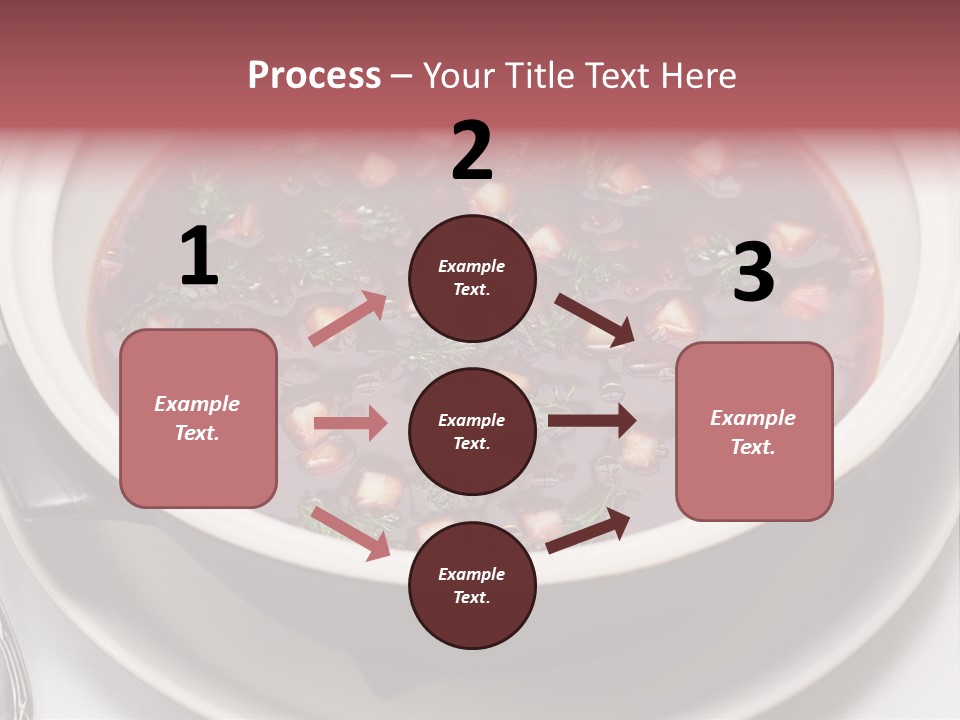 Beet Ukraine Cocktail PowerPoint Template