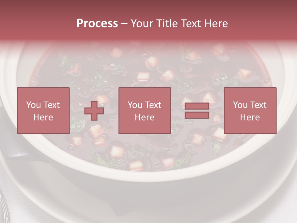 Beet Ukraine Cocktail PowerPoint Template