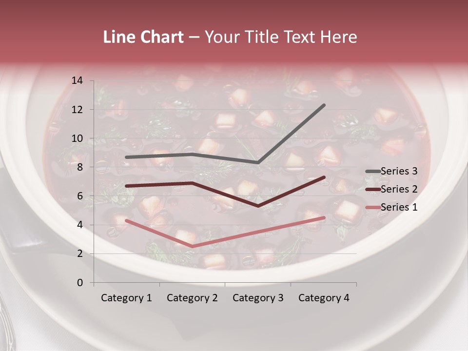 Beet Ukraine Cocktail PowerPoint Template