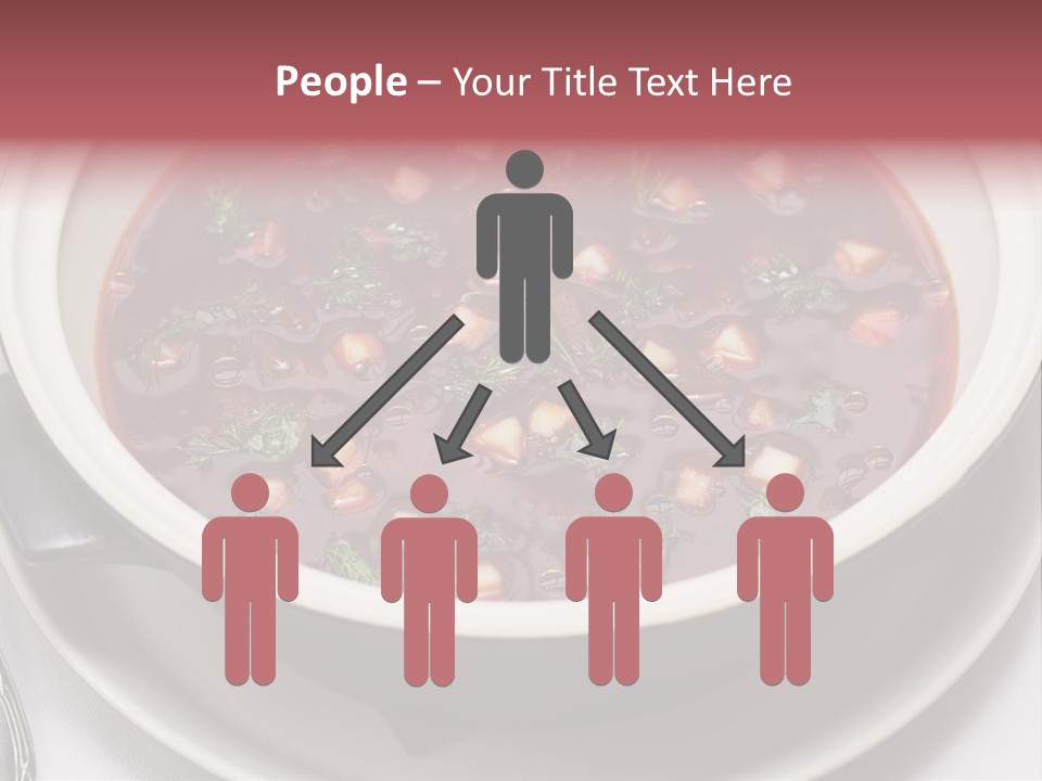 Beet Ukraine Cocktail PowerPoint Template