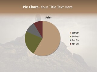 Sky Mountain Stone PowerPoint Template