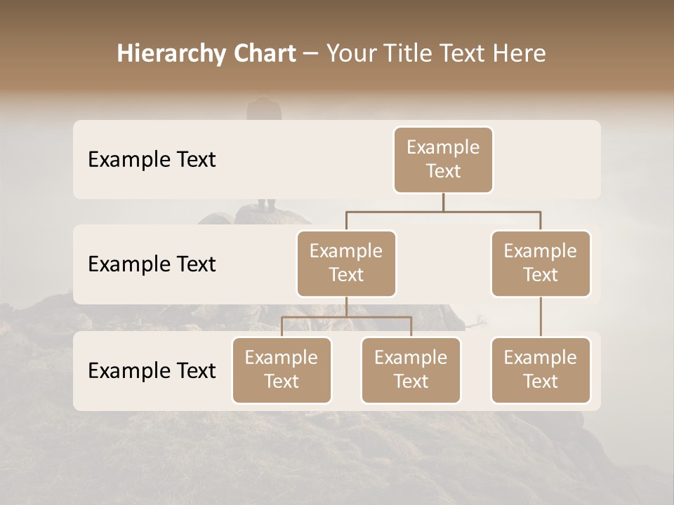 Sky Mountain Stone PowerPoint Template