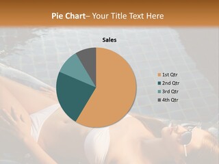 Fresh Bikini Girl PowerPoint Template