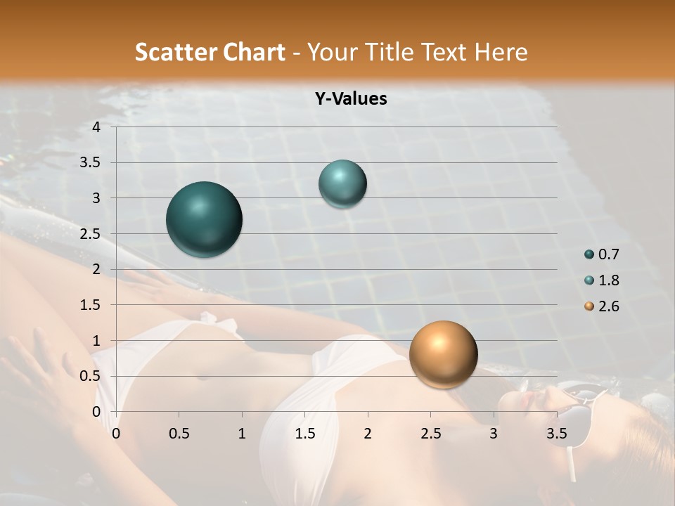 Fresh Bikini Girl PowerPoint Template