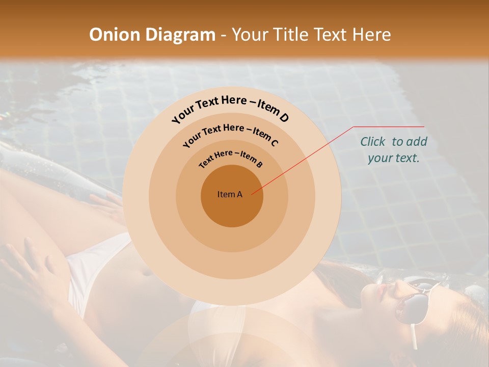 Fresh Bikini Girl PowerPoint Template