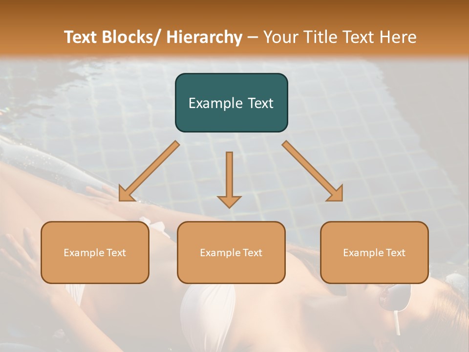 Fresh Bikini Girl PowerPoint Template