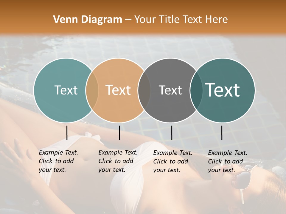 Fresh Bikini Girl PowerPoint Template