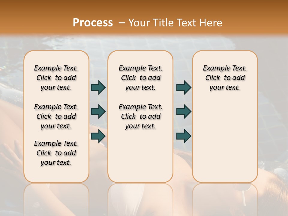 Fresh Bikini Girl PowerPoint Template