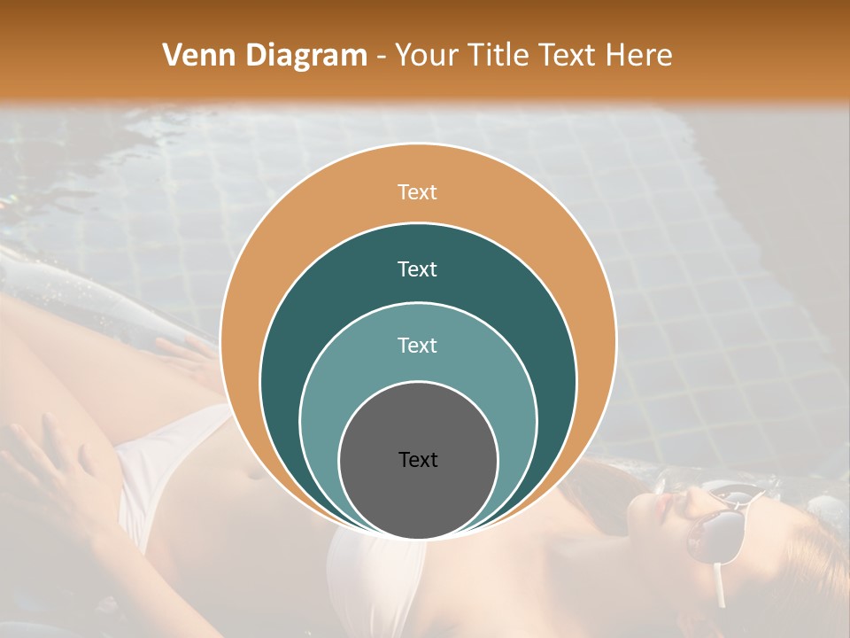 Fresh Bikini Girl PowerPoint Template