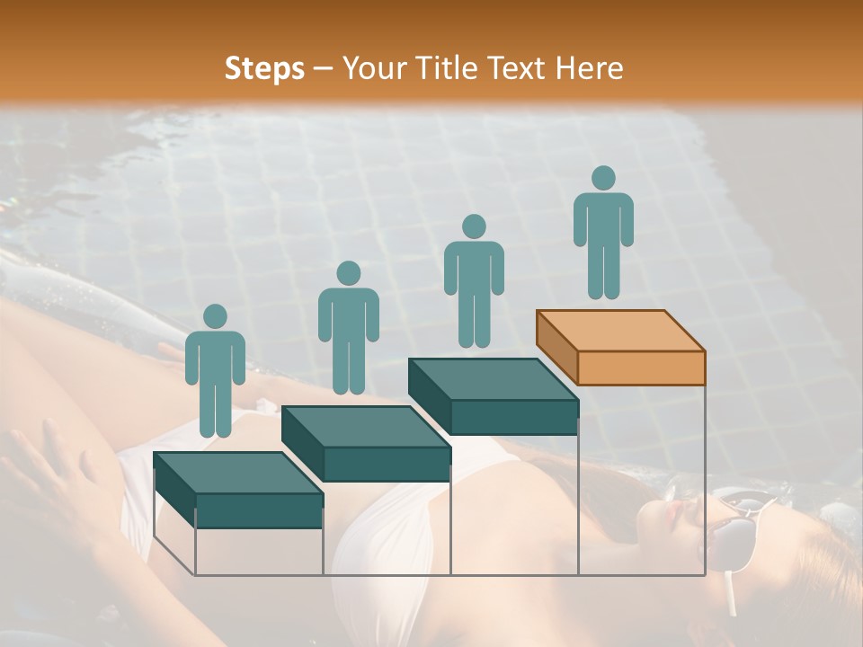 Fresh Bikini Girl PowerPoint Template