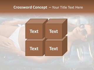 Happy Hotel Lying PowerPoint Template