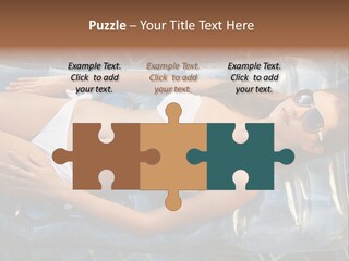 Happy Hotel Lying PowerPoint Template