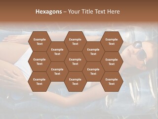 Happy Hotel Lying PowerPoint Template