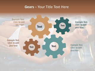 Happy Hotel Lying PowerPoint Template