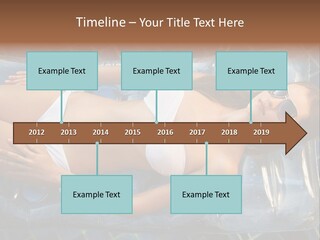 Happy Hotel Lying PowerPoint Template