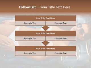 Happy Hotel Lying PowerPoint Template
