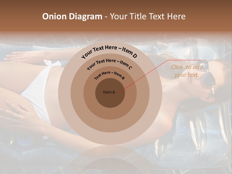 Happy Hotel Lying PowerPoint Template