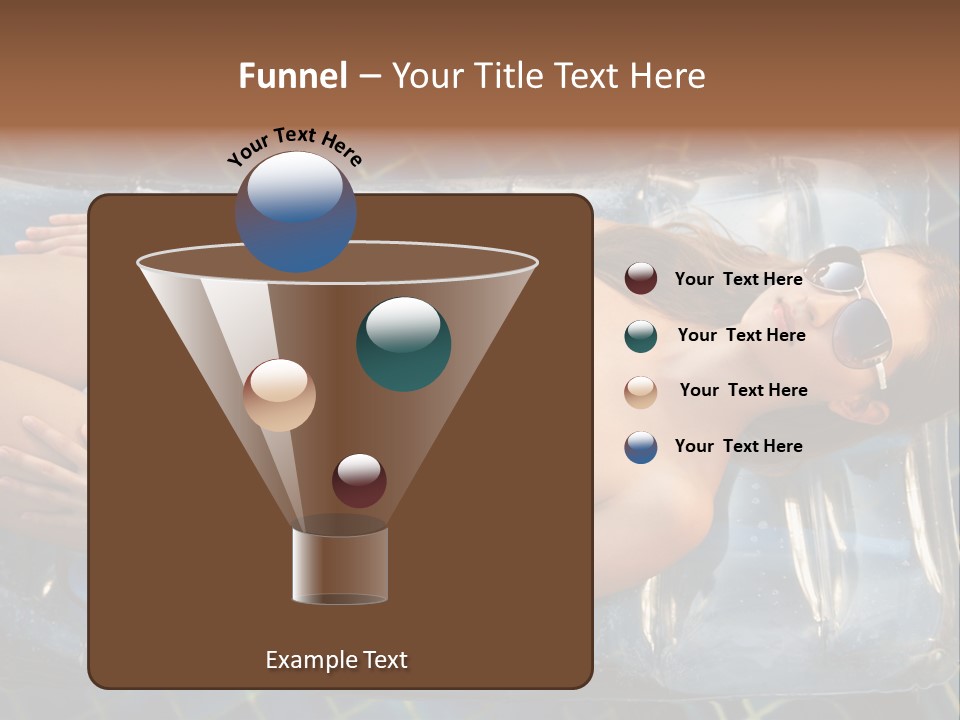 Happy Hotel Lying PowerPoint Template
