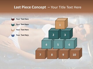 Happy Hotel Lying PowerPoint Template