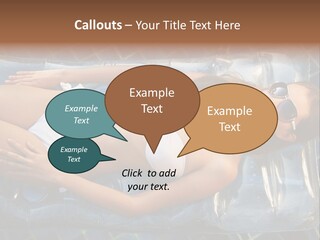 Happy Hotel Lying PowerPoint Template