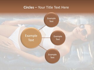 Happy Hotel Lying PowerPoint Template