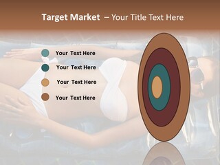 Happy Hotel Lying PowerPoint Template