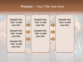 Happy Hotel Lying PowerPoint Template