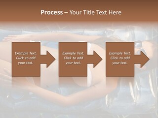 Happy Hotel Lying PowerPoint Template