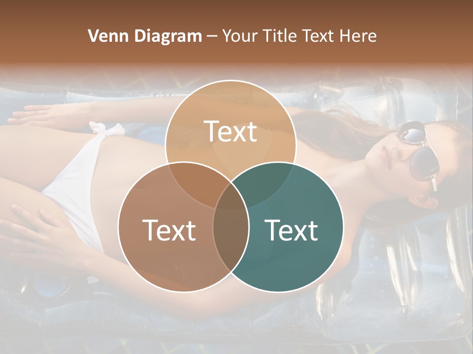 Happy Hotel Lying PowerPoint Template