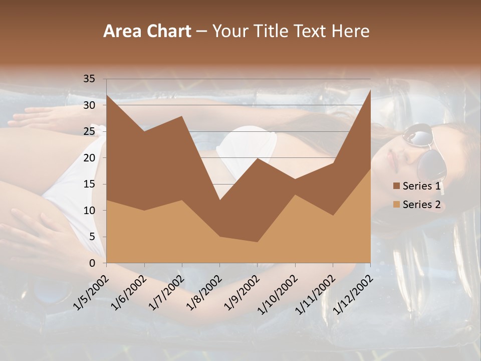 Happy Hotel Lying PowerPoint Template