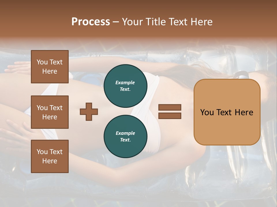 Happy Hotel Lying PowerPoint Template