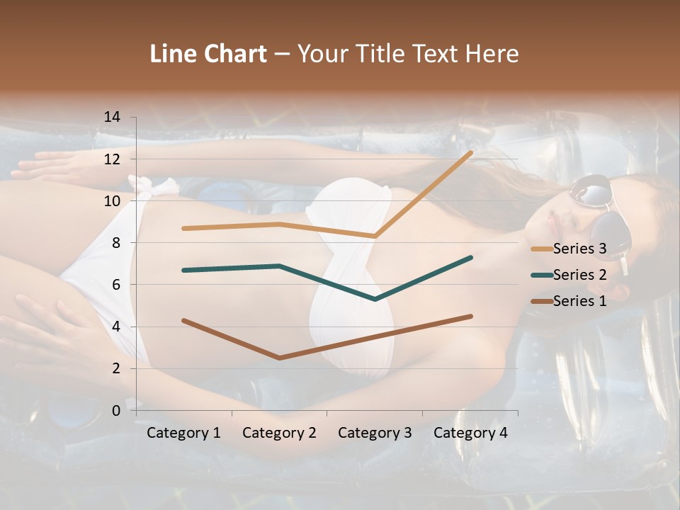 Happy Hotel Lying PowerPoint Template